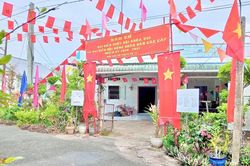 Xã Phú Hựu: Nhiều hộ dân hỗ trợ địa điểm tổ chức bầu cử