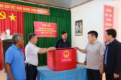 Bảo đảm điều kiện để cử tri xã Đức Trọng tham gia bầu cử thuận lợi