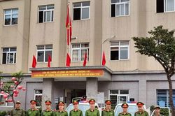 Công an phường Thượng Cát triển khai phương án, sẵn sàng cho ngày bầu cử
