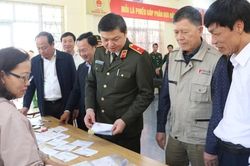 Công an Quảng Ninh tăng cường bảo đảm an ninh, an toàn phục vụ bầu cử