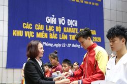 Khai mạc Giải vô địch Karate các câu lạc bộ miền Bắc