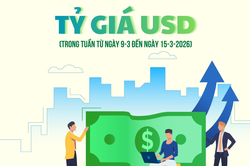 Tỷ giá USD/VND tại thị trường Việt Nam trong tuần qua