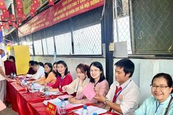 TPHCM: Cử tri phường Thông Tây Hội gửi trọn niềm tin qua từng lá phiếu