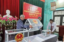 Quảng Ninh: 42 khu vực bỏ phiếu đã hoàn thành sớm