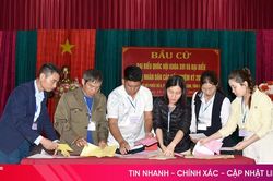 Hà Tĩnh khẩn trương kiểm phiếu bầu cử