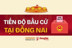 [Infographic] Toàn cảnh tiến độ bầu cử của tỉnh Đồng Nai trong ngày 15-3-2026