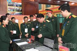 100% cán bộ, chiến sĩ cơ quan Bộ CHQS tỉnh hoàn thành việc bỏ phiếu