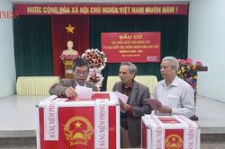 Hà Nội tưng bừng ngày hội bầu cử đại biểu Quốc hội khóa XVI và đại biểu HĐND các cấp