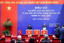 Ngày hội non sông: Cử tri cả nước nô nức đi bầu, gửi gắm niềm tin lựa chọn những đại biểu có đức, có tài