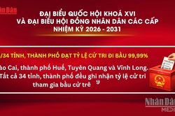 Hoàn thành tốt đẹp công tác bỏ phiếu bầu cử trên cả nước
