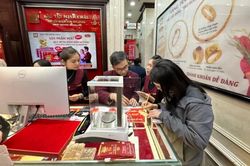 Giá vàng trong nước đi ngang, giao dịch quanh ngưỡng 182,6 triệu đồng
