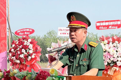 Bộ CHQS tỉnh Tây Ninh khởi công xây dựng khu tưởng niệm truyền thống