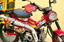 Honda CT125 độ theo phong cách 'cải lương' độc nhất của chủ xe Sài Gòn