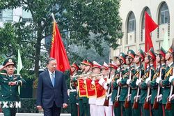 Tổng Bí thư Tô Lâm thăm, làm việc với Học viện Kỹ thuật quân sự
