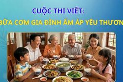 Tổ chức cuộc thi viết với chủ đề 'Bữa cơm gia đình ấm áp yêu thương'