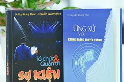 Ra mắt hai cuốn sách về xử lý khủng hoảng truyền thông và quản trị sự kiện
