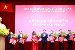Lào Cai kiện toàn nhân sự Ban Chấp hành, Ban Thường vụ Tỉnh ủy