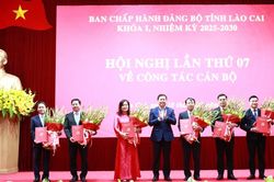 Lào Cai tổ chức Hội nghị Ban Chấp hành Đảng bộ tỉnh lần thứ 7 thực hiện quy trình công tác cán bộ