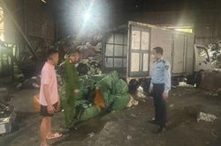 Phát hiện, thu giữ hơn 1,3 tấn nầm lợn bốc mùi khó ngửi