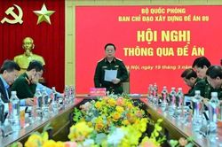 Bộ Quốc phòng xây dựng, hoàn thiện hồ sơ Đề án 89