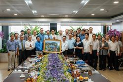 Ban Thường vụ Tỉnh ủy Thanh Hóa đến thăm và làm việc tại Tập đoàn Sao Mai