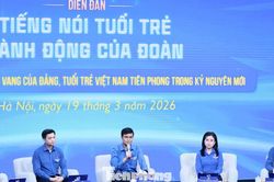 Diễn đàn Tiếng nói tuổi trẻ - Hành động của Đoàn 2026: Hơn 71.000 câu hỏi, trên 1 triệu thanh niên theo dõi