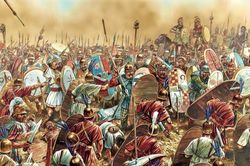 Quân Carthage bị tóm gọn như cá mắc lưới trong trận Baecula