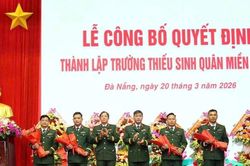 Trường Thiếu sinh quân miền Trung có quy mô như thế nào?
