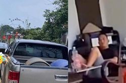 Đỗ bán tải chắn đường, chủ xe thản nhiên ngồi hiên nhà nói 'lùi xe mà đi'