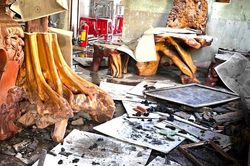 Cháy nhà ở Gia Lai, hai bé gái tử vong