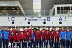 Đội tuyển U23 Việt Nam lên đường tham dự Giải CFA Team China 2026