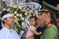 Nghẹn ngào tiếc thương người cán bộ Công an xã Diễn Lâm dũng cảm hy sinh