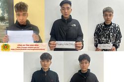Công an tỉnh Ninh Bình khởi tố 6 bị can về hành vi 'Gây rối trật tự công cộng'