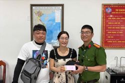 Kịp thời hỗ trợ du khách Hàn Quốc tìm lại tài sản thất lạc