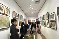 Không gian nghệ thuật trẻ tại Trường Đại học Mỹ thuật Việt Nam
