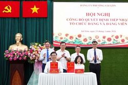 Gần 5.000 đảng viên Đảng bộ Petrovietnam về Đảng bộ phường Sài Gòn