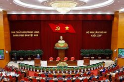 Thông báo Hội nghị lần thứ hai Ban Chấp hành Trung ương Đảng khóa XIV