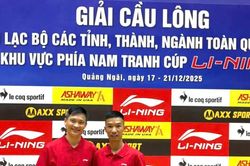 Gia Lai có 2 trọng tài điều hành Giải vô địch Cầu lông quốc gia năm 2026
