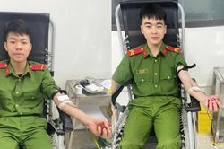 Tuổi trẻ Trại tạm giam số 1 Công an tỉnh Lào Cai hiến máu cứu người
