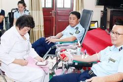 Những giọt máu hồng dệt nên mạch sống cộng đồng
