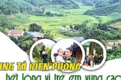Trung tá biên phòng hết lòng vì trẻ em vùng cao