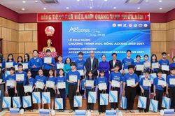 29 học sinh Quảng Ninh được tặng Học bổng Access