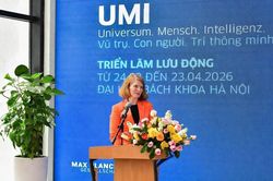 Triển lãm khoa học 'Vũ trụ. Con người. Trí thông minh' khai mạc tại Hà Nội