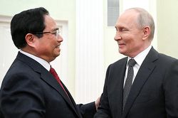 Thủ tướng Chính phủ Phạm Minh Chính hội kiến Tổng thống Liên bang Nga Vladimir Putin