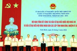 Ninh Bình rút ra 5 bài học kinh nghiệm từ công tác bầu cử