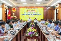 Siết chặt quản lý tài nguyên khoáng sản, xử lý dứt điểm tình trạng khai thác trái phép
