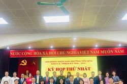 Yên Hòa: Tổ chức thành công kỳ họp thứ nhất HĐND phường khóa II