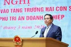 Thủ tướng chủ trì hội nghị về tăng trưởng hai con số và tri ân doanh nghiệp