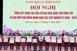 Gia Lai: Dấu ấn niềm tin qua kỳ bầu cử đạt gần 100% cử tri đi bỏ phiếu