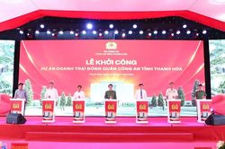 Thanh Hóa khởi công doanh trại đóng quân Công an tỉnh quy mô hơn 32ha